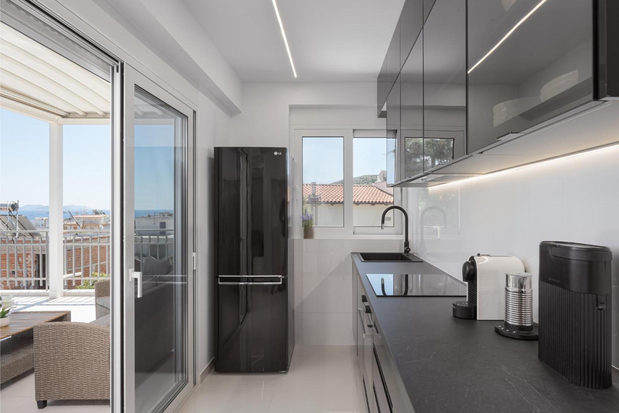 Athenian Riviera Penthouse Apartment 瓦尔基扎 外观 照片