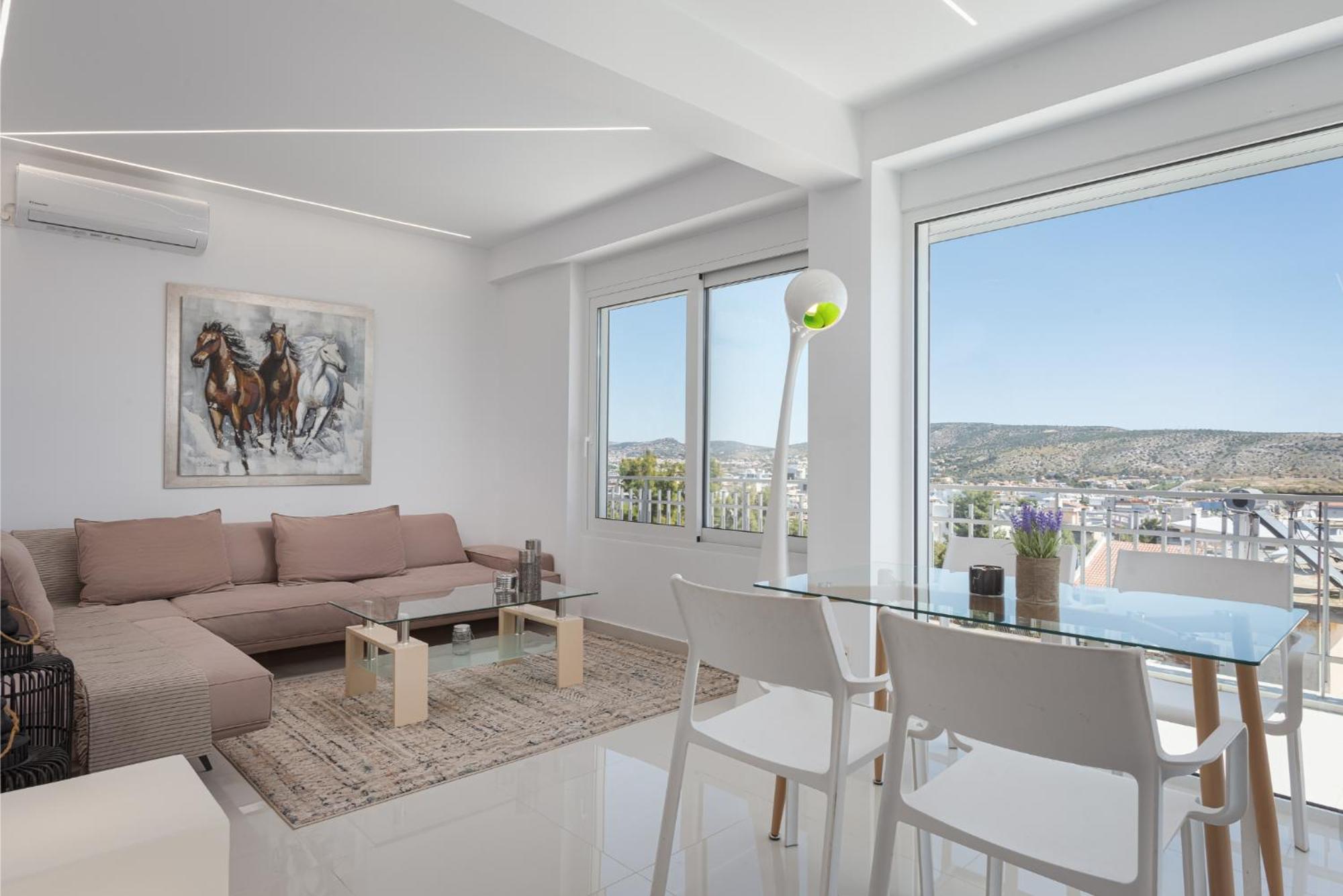 Athenian Riviera Penthouse Apartment 瓦尔基扎 外观 照片